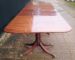 1511201918th Century Five Pedestal Antique Dining Table 57½w 29h 127 Lwo leaves approx 39_Edit.jpg